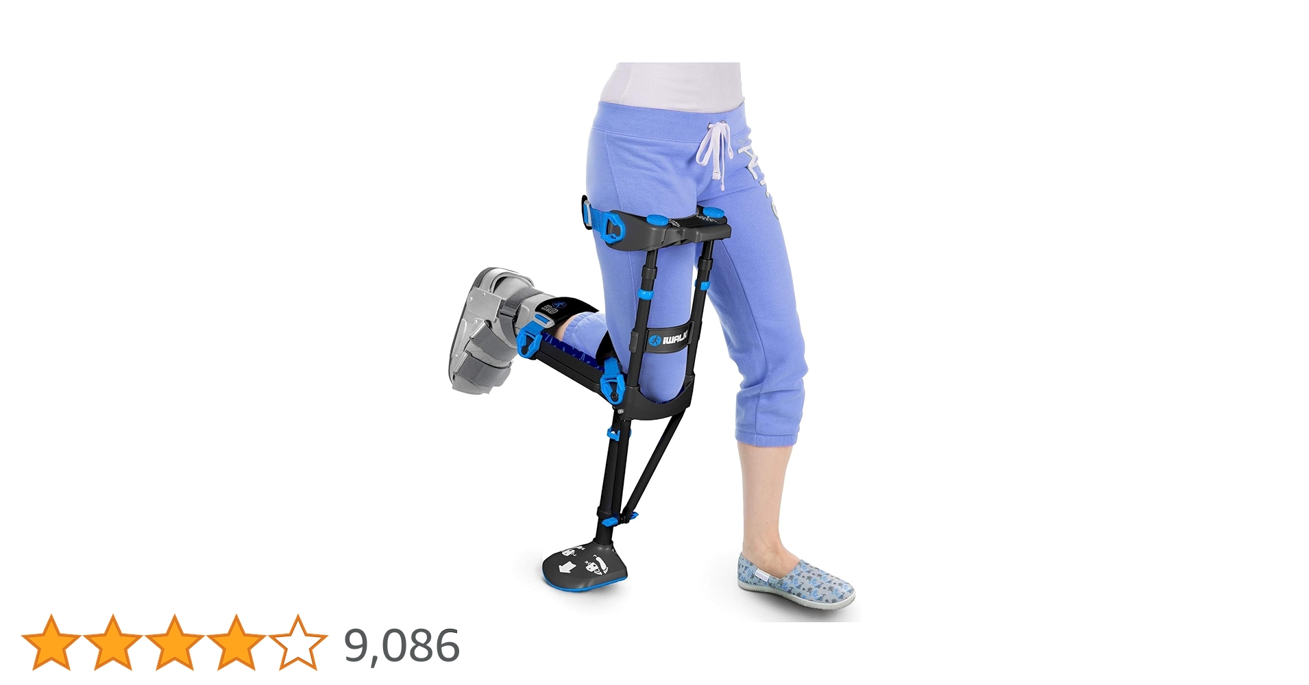 Amazon | iWALK3.0 – オリジナルのハンズフリー膝松葉杖